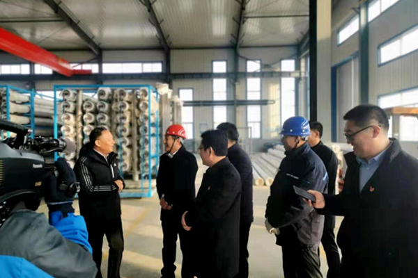 北票市委書記張秀軍走進一諾環境產業園，踐行“不忘初心、牢記使命”主題教育